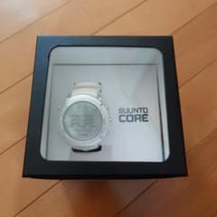 SUUNTO CORE(スント コア) ピュアホワイト 電池2個付き 未使用】 スント SUUNTO CORE ALU PURE WHITE - メルカリ