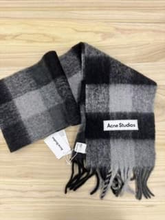 Acne Studios チェック柄マフラー 250 x 28 cm - メルカリ