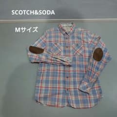 N*5様 SCOTCH&SODA　チェック柄長袖シャツ 肘当て付きのサムネイル