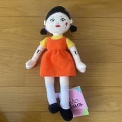 新品タグ付き　Squid Game イカゲーム　ヨンヒ ぬいぐるみのサムネイル