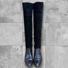 JILL STUART shoe スエード 23cm 天然皮革 日本製 黒のサムネイル