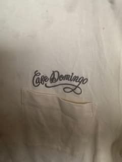 Cafe Domingo Mサイズ Tシャツ クリームイエロー色のサムネイル