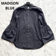 美品 マディソンブルー ベルスリーブシャツ ウォッシュドアウト