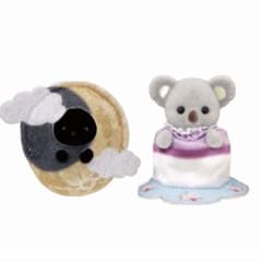 シルバニアファミリー 赤ちゃん どきどきコレクション 黒猫 コアラ