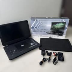 美品ほぼ未使用】ポータブルDVDプレーヤー PDVD-157 15.6型大画面