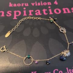 アトリエカオル カオル KAORU K18 ブレスレット マルチストーン - メルカリ