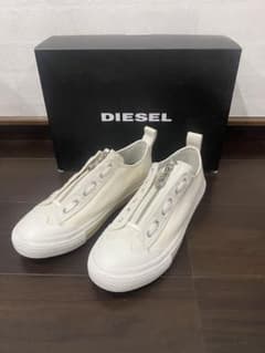 DIESEL MIXマテリアルZIPローカットスニーカー◆新品,未使用品のサムネイル