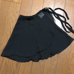 チャコット バレエ 巻きスカート 黒のサムネイル