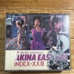 中森明菜 AKINA EAST LIVE INDEX-XXIII CD - メルカリ