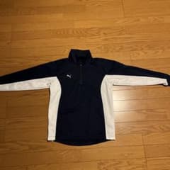 湘南白百合学園小学校　指定ジャージ　 PUMA ハーフジップ長袖ジャージ 150のサムネイル