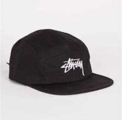 Stussy ブラック コットンキャップ OSFMのサムネイル