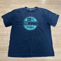 NEW ERA 59FIFTY Fitted Tシャツ ブラック　グリーンのサムネイル