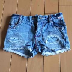 100㎝ 女の子 デニムバー ショートのサムネイル