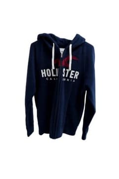 Hollister ネイビー フルジップパーカー Mサイズのサムネイル