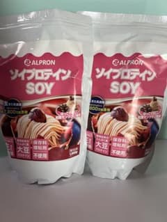 アルプロン　ソイプロテイン　モンブラン風味　未開封のサムネイル