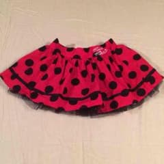 ゆーこりんさん専用 Kids ミニーちゃん風ゴムスカートハロウィンにも。のサムネイル