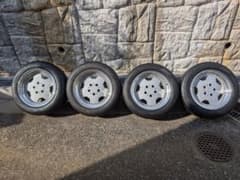 【当時物】シュティッヒ 3ピース ディッシュホイール＋タイヤ付き(レグノ)のサムネイル