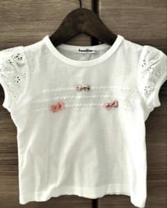 r.♡　ファミリア 100 半袖 familiar ファミリア 半袖Tシャツ 100cm - メルカリ