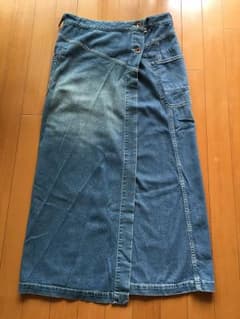 ゆりちん様 専用 Rivet & Blue デニムロング 巻きスカートのサムネイル