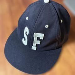Levi's SFロゴ ベースボールキャップ ネイビーのサムネイル