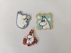 ムーミン 刺繍ワッペン 3種セットのサムネイル