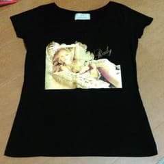 くぅ☆様専用Rady ラグジュアリーゴールドガールTシャツ ブラックのサムネイル