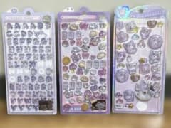 ボンボンドロップシール 文字 クロミ うるちゅるポップシール 3点セットのサムネイル
