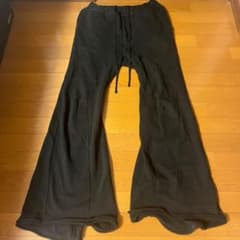 julius ユリウス black flare sweatpants V系のサムネイル