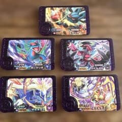 ポケモンフレンダ5枚セット ルカリオ、ボーマンダ、ゼルネアス、イベルタル タケルのサムネイル