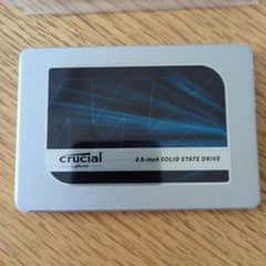 使用17時間)Crucial 1TB SSD CT1000MX500SSD1 - メルカリ