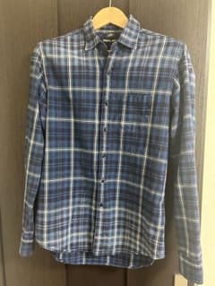 REPLAY チェックシャツ　メンズ　極美品のサムネイル