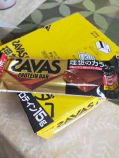 masa様専用 SAVAS プロテインバー 12本①のサムネイル