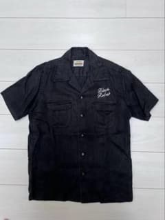 RUDE GALLERY black revel ボーリングシャツ リヨセル - メルカリ