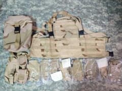 米軍 実物 3CデザートRACK ベスト ポーチセット 米軍 実物 3CデザートRACK ベスト ポーチセット - メルカリ
