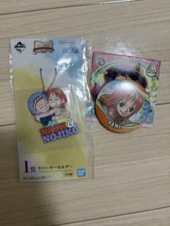 ONE PIECE ナミ メモリーセット ラバーキーホルダー&缶バッジのサムネイル