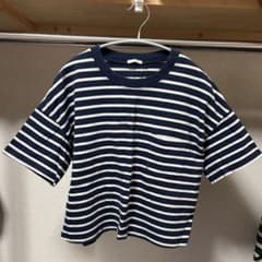 GU ストライプ 半袖Tシャツのサムネイル