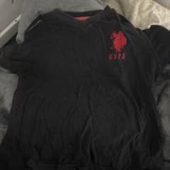 USPA ブラック Vネックのサムネイル