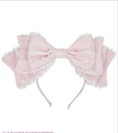 ミルフィーユカチューシャ ピンク Angelic Pretty - メルカリ