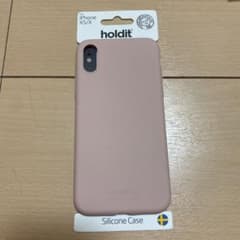 iPhoneXS/X カバー　holdit ピンクベージュのサムネイル
