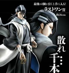 【未開封】一番くじ BLEACH ラストワン賞 朽木白哉 フィギュアのサムネイル