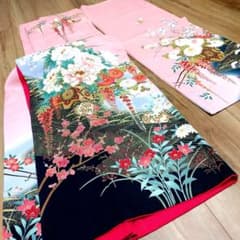 奇跡の逸品&極美品【正絹 和装小物 着物 振袖 留袖 和装 訪問着 黒留袖
