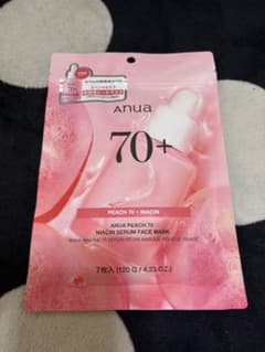 Anua PEACH 70 NIACIN SERUM MASK 7枚入のサムネイル