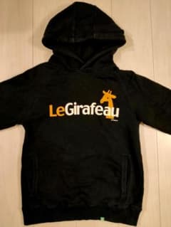 【 CHEER UP 】キリン パーカー La Girafe ブラックのサムネイル