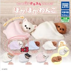 ぽかぽかわんこ トイプードル(ホワイト)のサムネイル