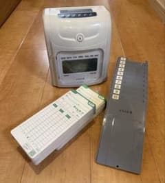 VT-3000 voice　タイムレコーダー　タイムカード タイムカードホルダのサムネイル