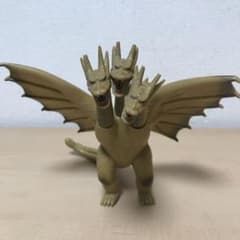 バンダイ キングギドラ 1984 ゴジラVSキングギドラ ソフビ - メルカリ