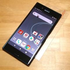 傷少XPERIA XZ Premium SO-04J(K)ガラス付SIMロック解