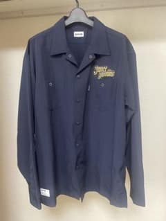 104様専用Schott Brothers ネイビーボウリングシャツのサムネイル