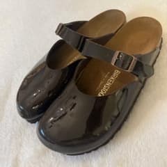 BIRKENSTOCK ビルケン ローズマッド エナメル 37 24㎝ ブラウン BIRKENSTOCK ビルケン ローズマッド エナメル 37 24㎝ ブラウン - メルカリ