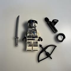 LEGO レゴ ミニフィグ ホワイト忍者 武器セットのサムネイル